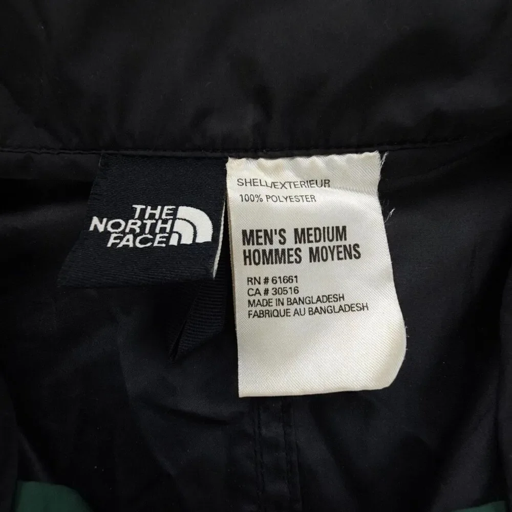 NORTH FACE Windbreaker Jacket Packable Hoodie Gorpcore Forest Green Men Medium